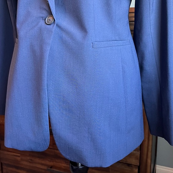 BANANA REPUBLIC Navy Blue Women’s Blazer Size 10 - Excellent Condition - Picture 11 of 14